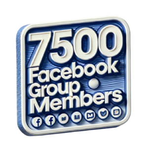 7500 Facebook Group Members